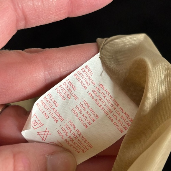 Womens size medium long Rene derby rain coat - Picture 4 of 4